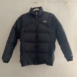 Black The North Face Nuptse Puffer